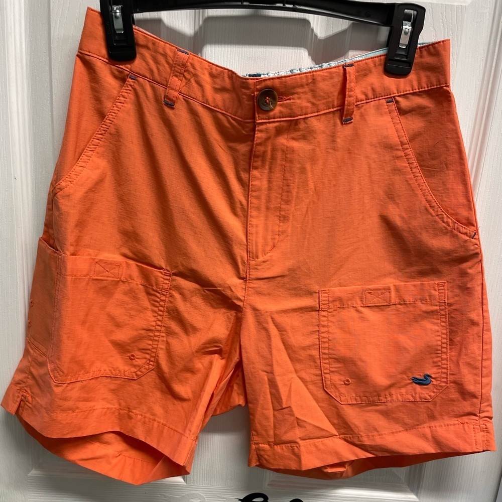 Southern marsh orange swim shorts sz xs